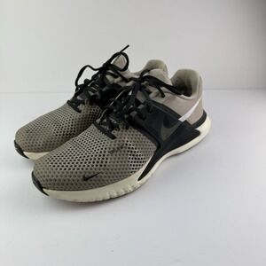 Nike Renew Fusion Mens S 10.5 Beige Back Athletic Running Walking Shoes Sneaker